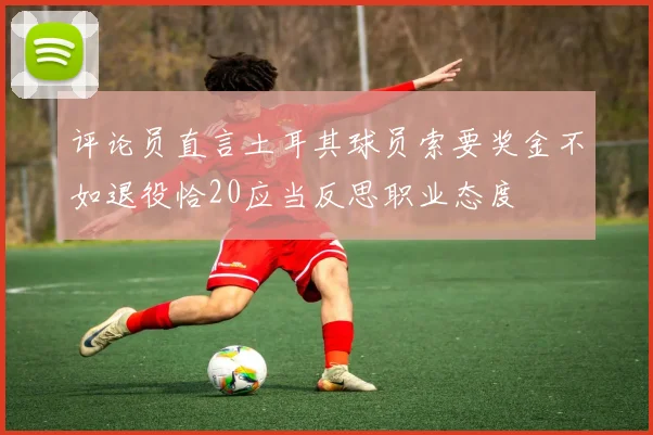评论员直言土耳其球员索要奖金不如退役恰20应当反思职业态度
